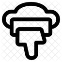 Dislike Cloud Server  Icon