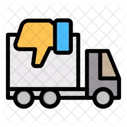 Dislike Delivery  Icon