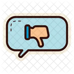 Dislike Feedback  Icon