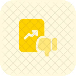 Dislike Growth  Icon