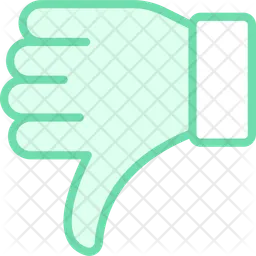 Dislike hand  Icon