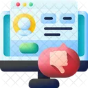 Dislike Feedback Down Icon