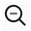 Disminuir el zoom  Icono