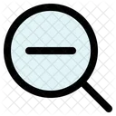 Alejar Zoom Lupa Icono
