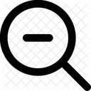 Alejar Zoom Lupa Icon