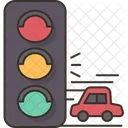 Disobeying Traffic Law Icon