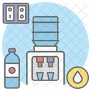 Aparato Electrico Dispensador De Agua Enfriador De Agua Icono