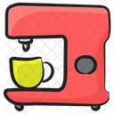 Dispensador De Cafe Cafetera Electrodomestico Icono