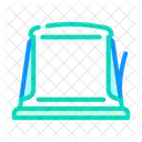 Dispensador de papel  Icono