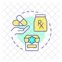 Retail Pharmacy Pharmacy Storefront Chemist Shop Icon