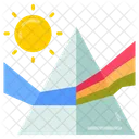 Dispersion Prism Sun Icon