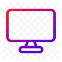 モニター、ディスプレイ、スクリーン アイコン