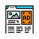 Display Advertising Media Icon