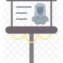 Display Support Holder Icon
