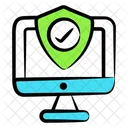 Display Protection Verified Computer Computer Icon