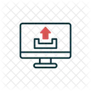 Display Upload  Icon