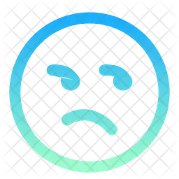 Displeased Emoji Icon