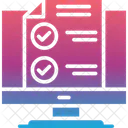 Disponibilidade Lista De Verificacao Verificacao Ícone