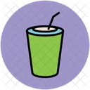 Disposable Cup Juice Icon