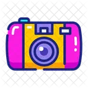 Disposable Camera Photography Single Use Icon