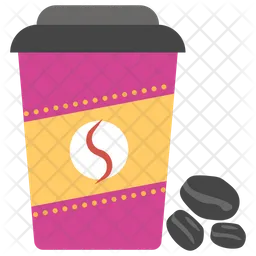 Disposable Coffee Cup  Icon