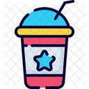 Disposable Cup Paper Cup Cold Coffee Icon