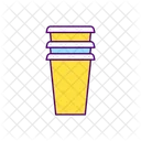 Cup Disposable Paper Icon