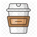 Glass Papercup Juice Icon