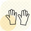 Disposable gloves  Icon