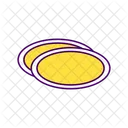 Plate Disposable Utensil Icon
