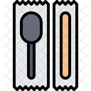 Disposable Spoon  Icon