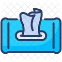Disposable Wipes Paper Icon