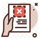 Disposal Document  Icon