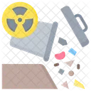 Disposal Danger Radioactive Icon