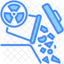 Disposal Danger Radioactive Icon