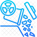Disposal Danger Radioactive Icon