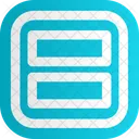Layout Design Arranjo Ícone