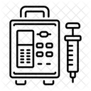Dispositif De Perfusion Injection Seringue Icône