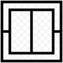 Deux Colonnes Diagramme Icon