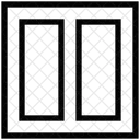 Deux Colonnes Plan Icon