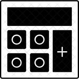 Dispositivo de calculadora  Icono