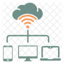 Dispositivo Conectado Wifi Iot Icono