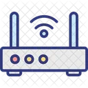 Dispositivo De Internet Modem Wi Fi Roteador Wi Fi Icon