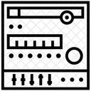 Dispositivo de mezcla de doblaje  Icono