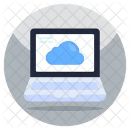 Dispositivo em nuvem  Ícone