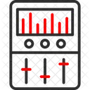 Equalizador Mixagem Mixtape Ícone