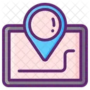 Dispositivo gps  Icono