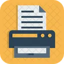Dispositivo Impressora Fax Ícone