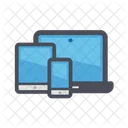 Responsivo Movil Monitor Icono