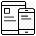 Dispositivos Telefonos Inteligentes Tabletas Icono